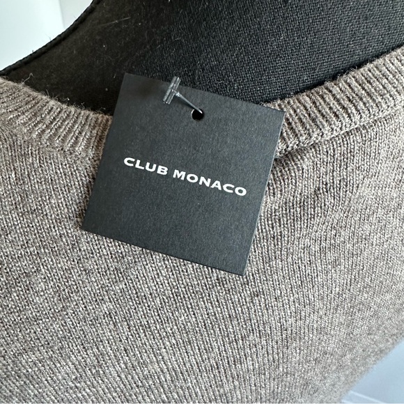 NWT Sz XS Club Monaco TRYCIA Wool Mini Dress - Picture 6 of 9